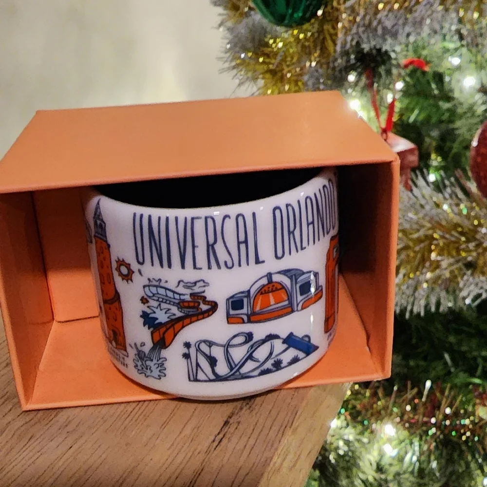 NWT Starbucks Been There Series Universal Orlando Pin Drop Collection Ornament